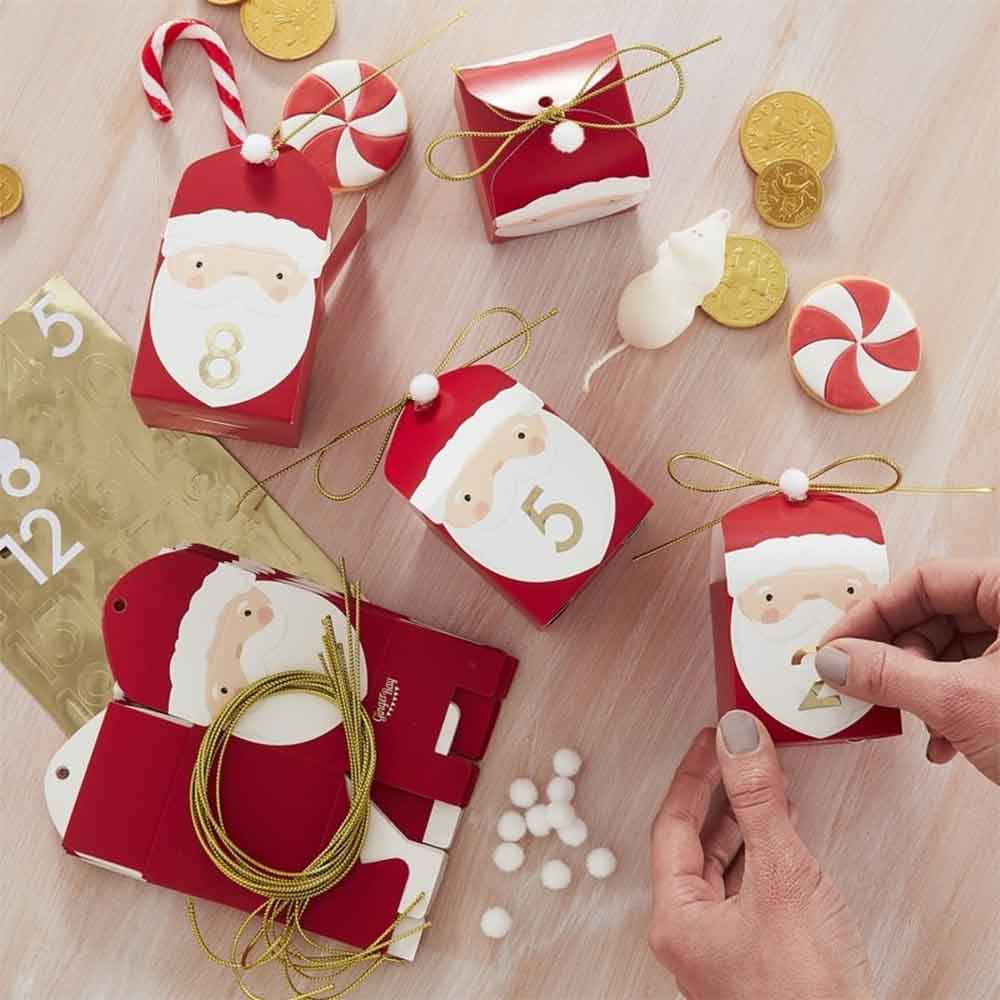 Silly Santa Julekalender Bokser 24 stk.