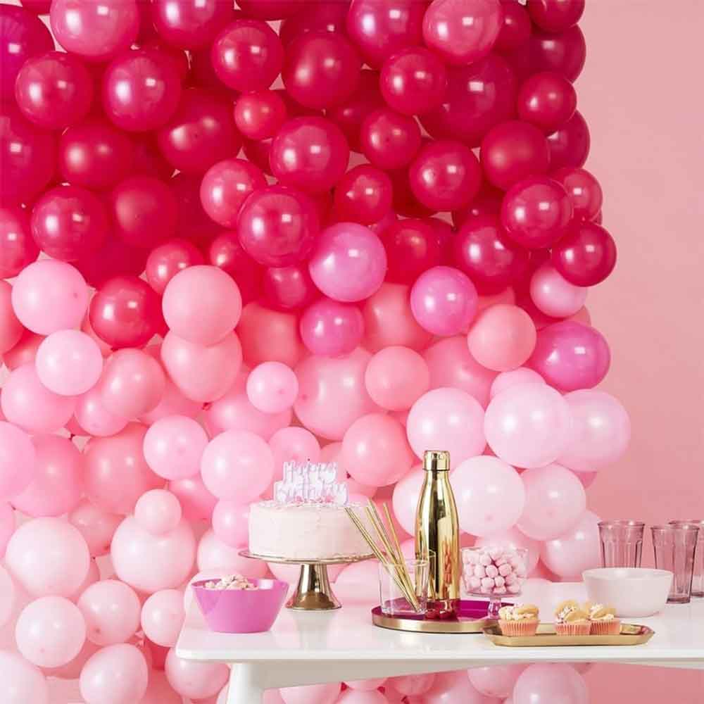 Stargazer Ballongvegg Ombre Rosa