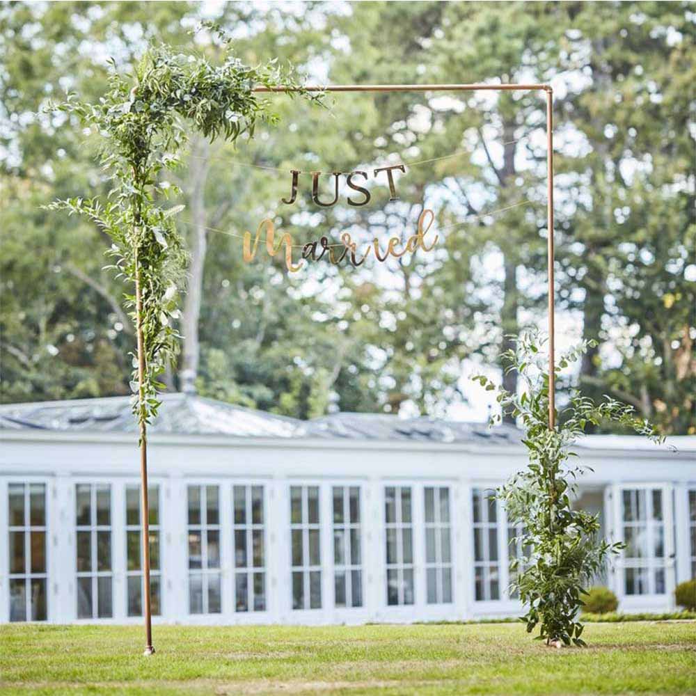 Botanical Wedding Kobber Ramme Bryllupsbue