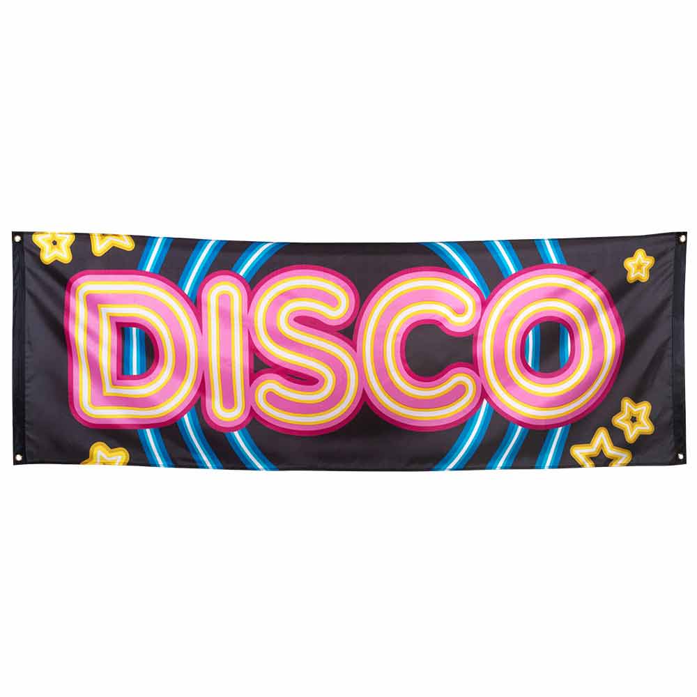 Go Disco Banner 'Disco' 74 x 220 cm