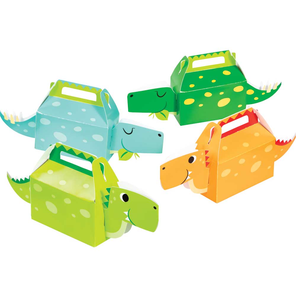 Dino Party 3D Godteri Bokser 4 stk.