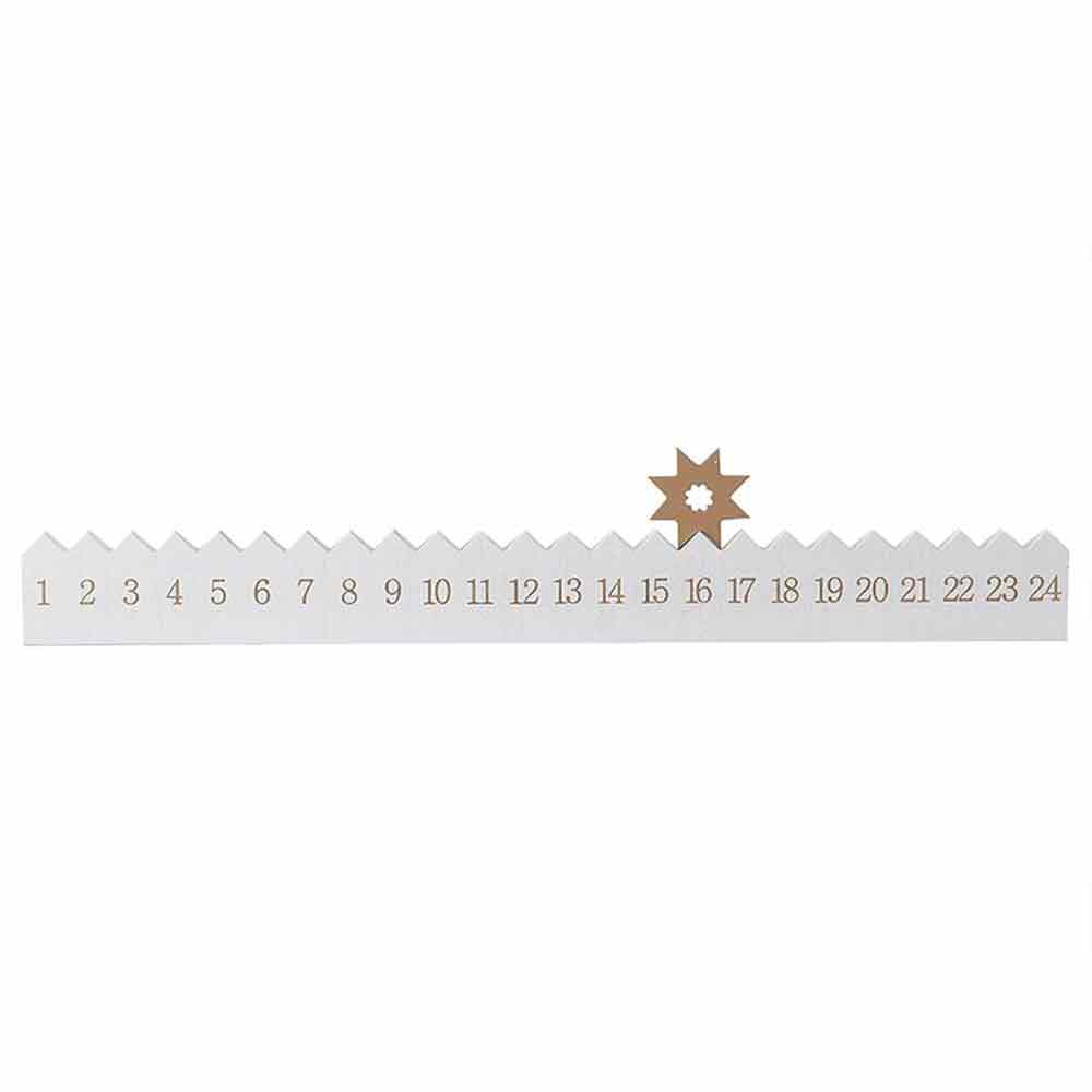 Adventskalender Julestjerne Rekke