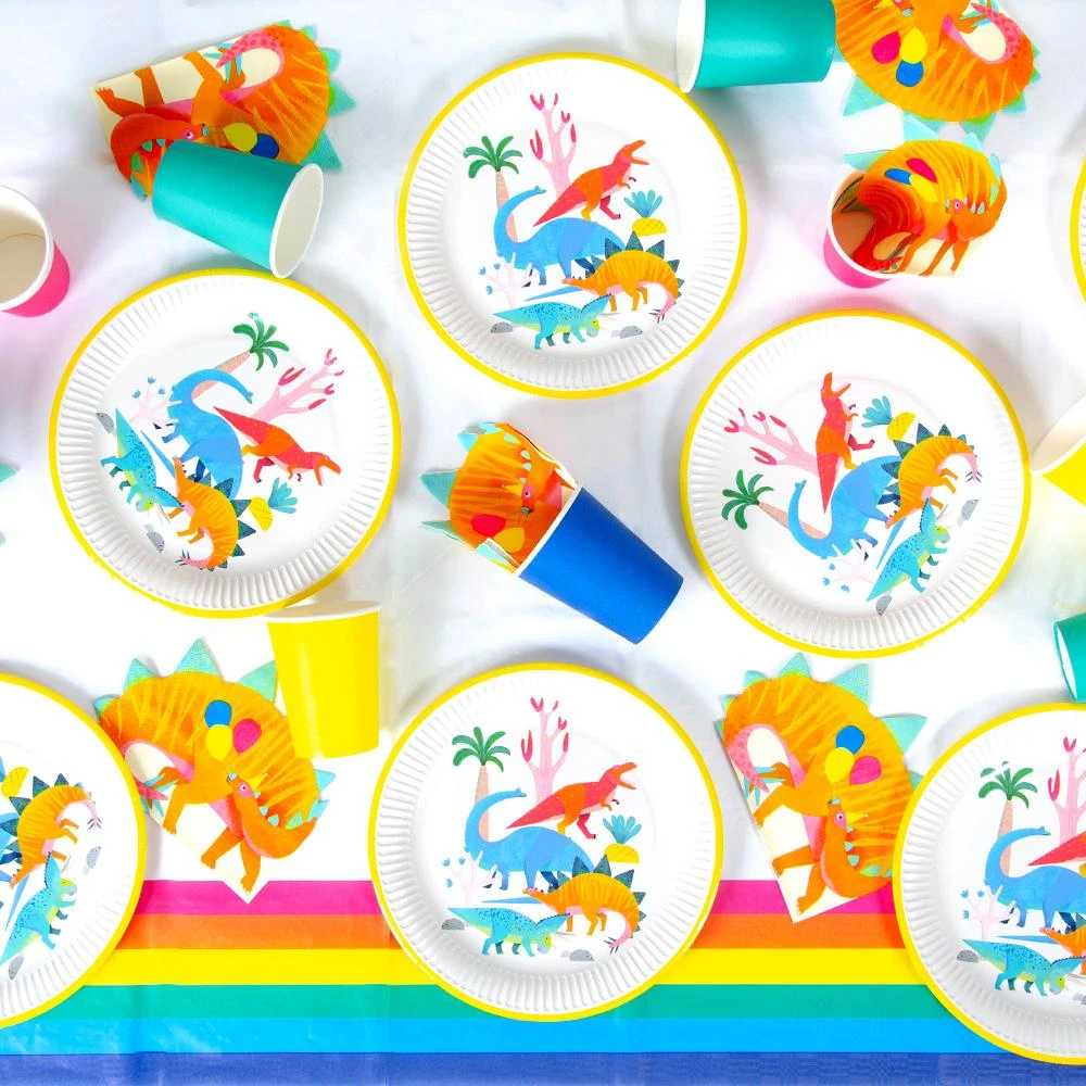 Party Dinosaur Bursdagsboks 8 pers.