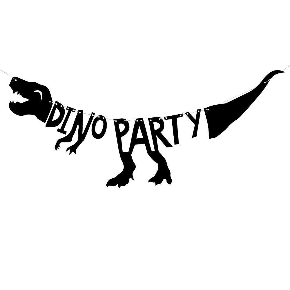 Dinosaur DinoParty Banner
