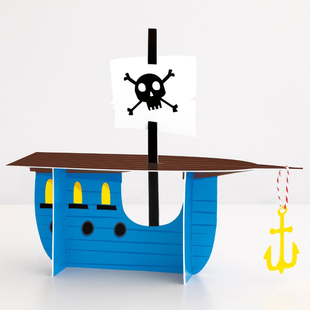 Ahoy Pirat Skute Borddekorasjon