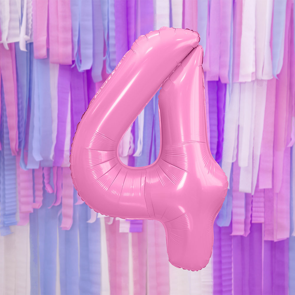 Tallballong Rosa Pastell - Velg Ditt Tall
