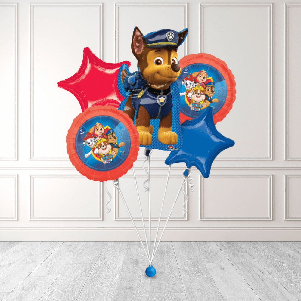 Paw Patrol Ballongbukett med helium