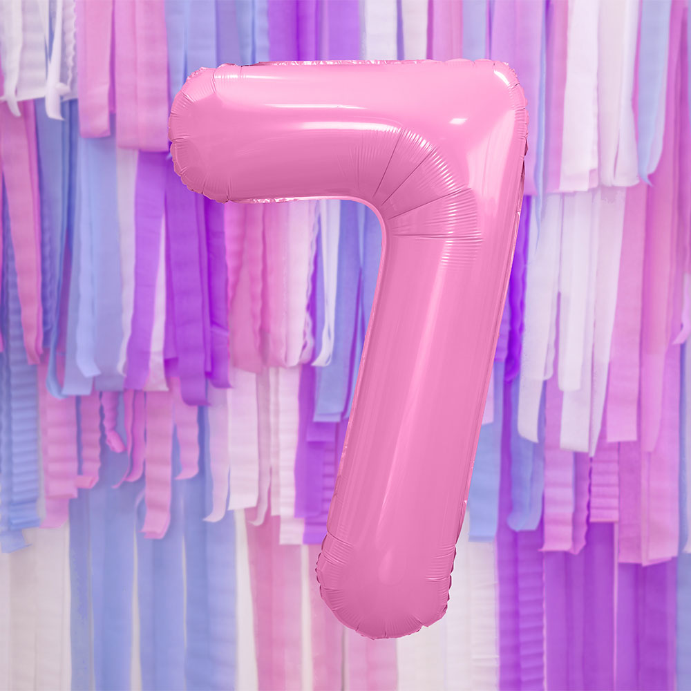 Tallballong Rosa Pastell - Velg Ditt Tall