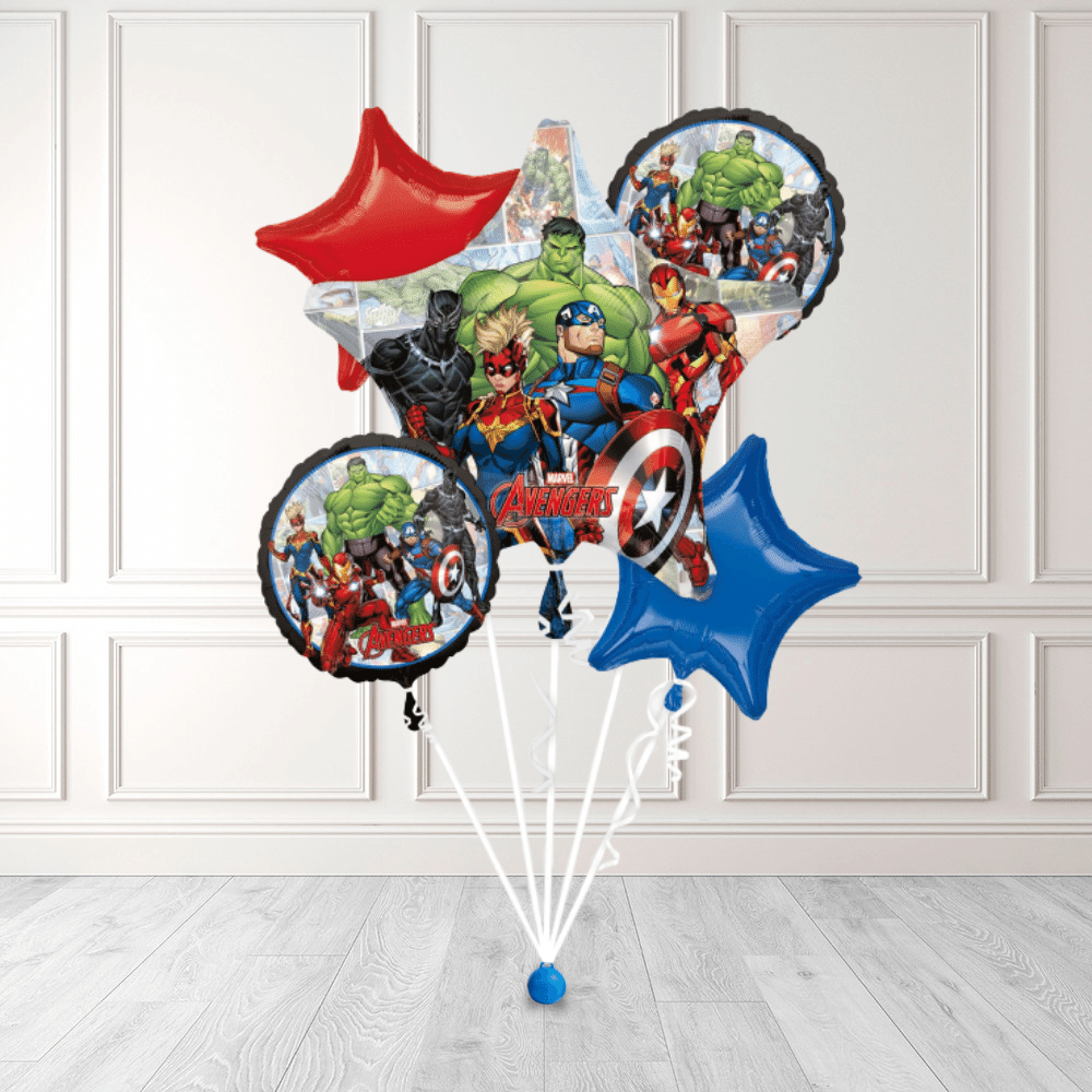 Avengers Ballongbukett med helium