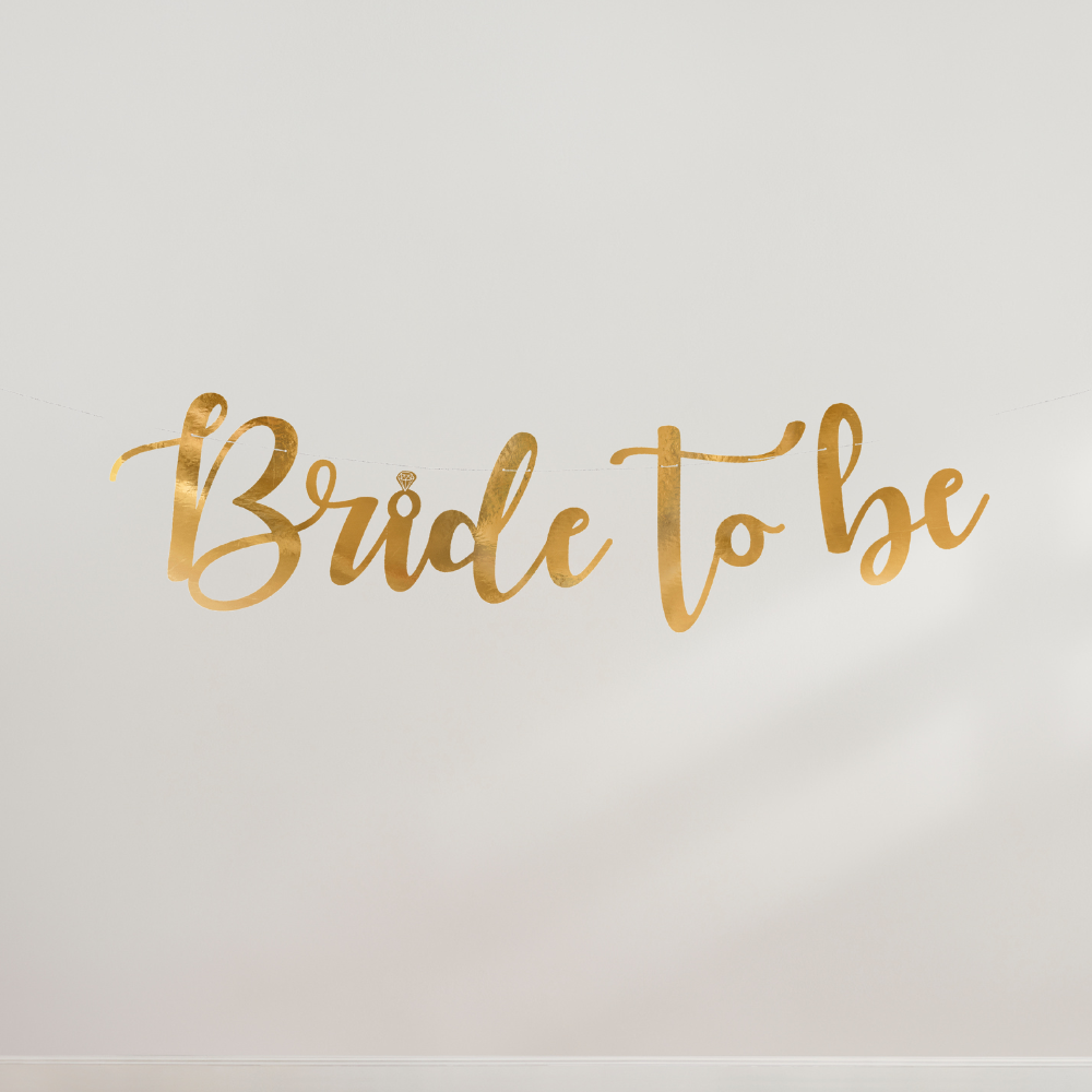 Bride to Be Banner Gull