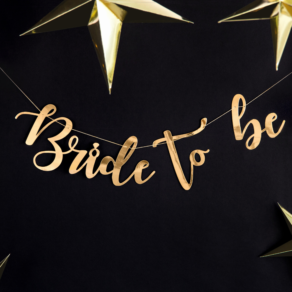 Bride to Be Banner Gull