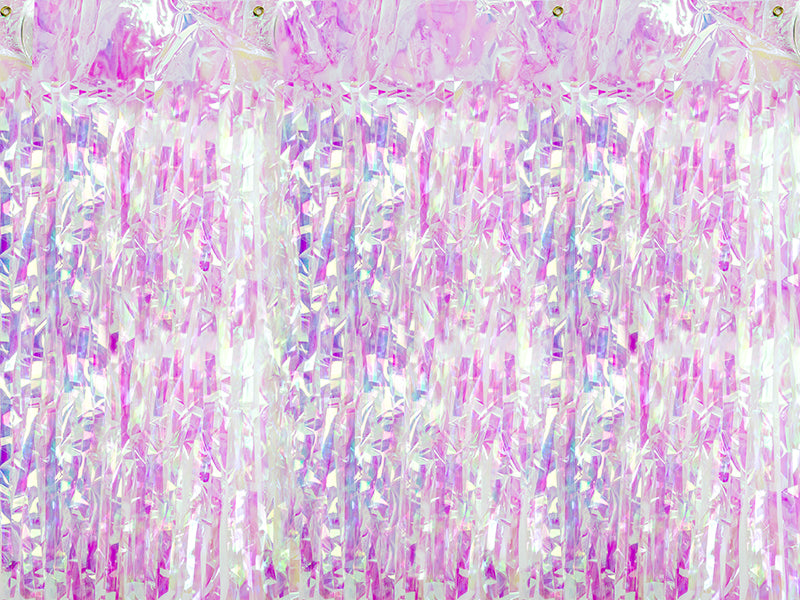 Backdrop/Gardin Holografisk Iriserende 90 x 250 cm