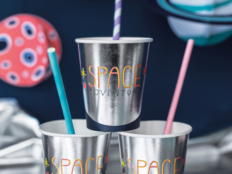 Space Party Kopper 6 stk.