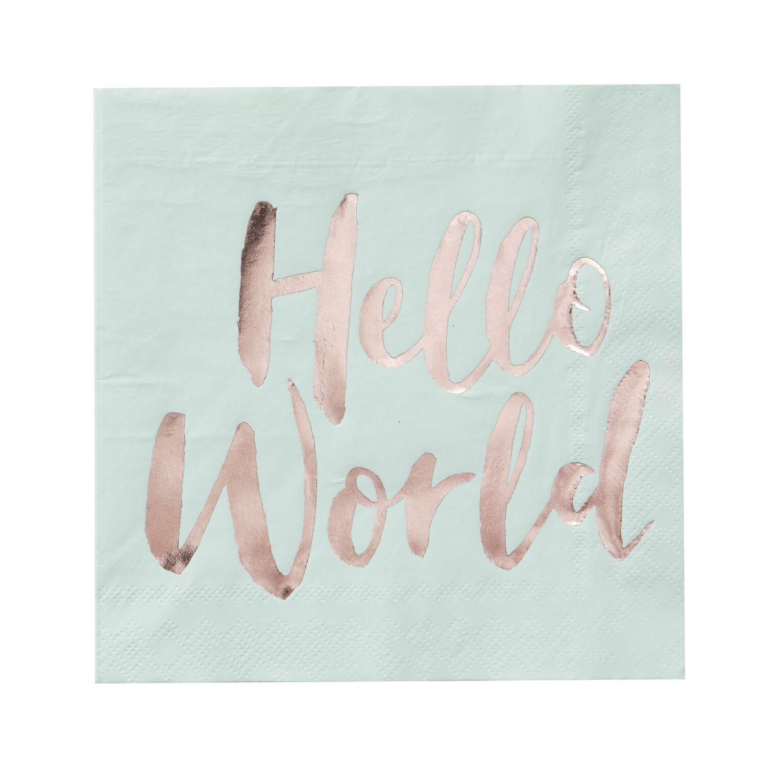 Hello World Servietter 20 stk.