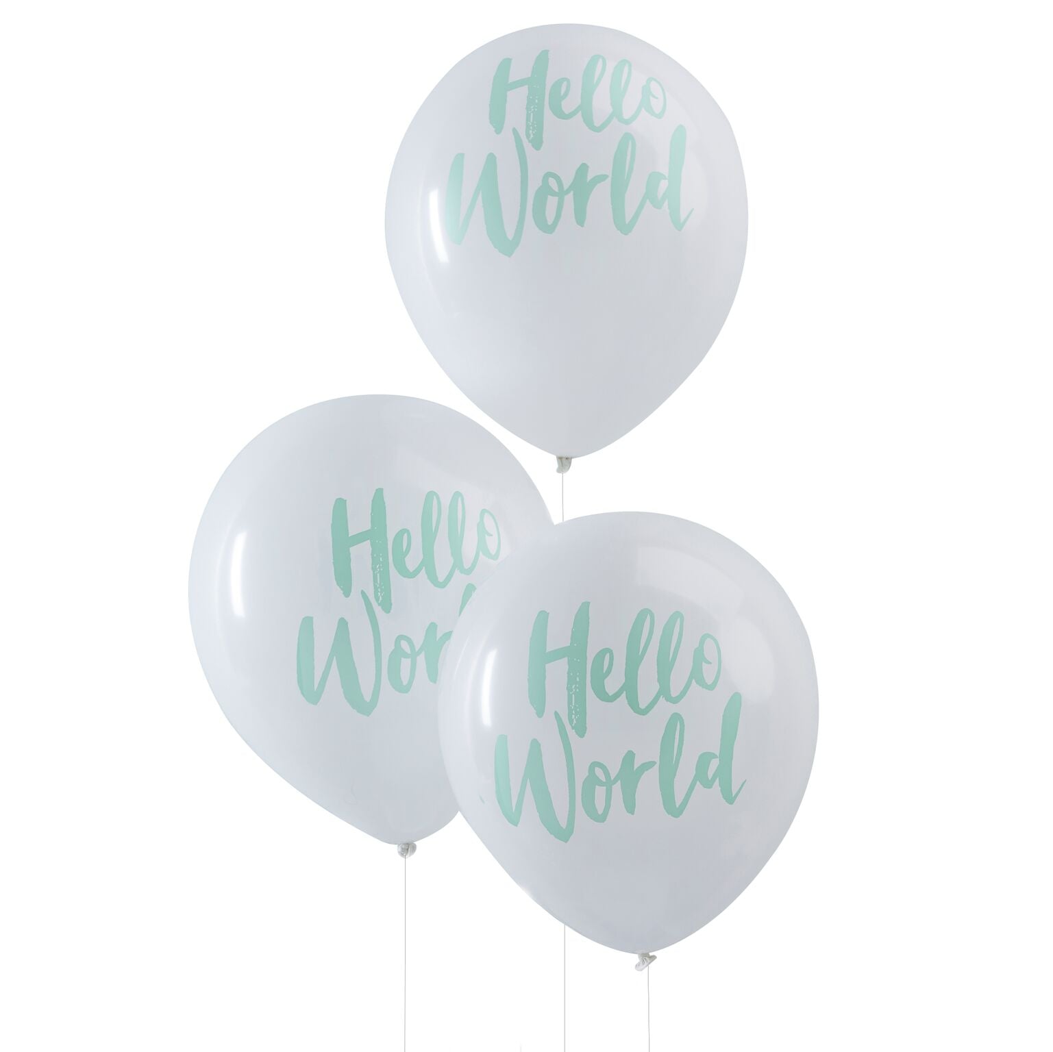 Hello World Ballonger 10 stk.